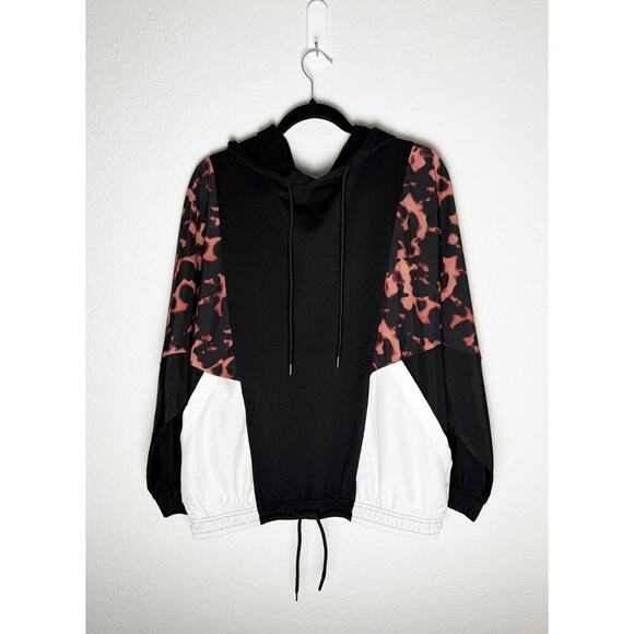 Beach Riot Women's Stella Popover Torte Hooded Jacket Windbreaker Torte Black - Picture 5 of 11